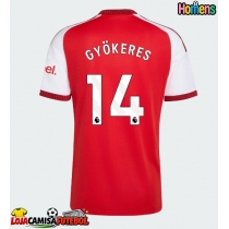 Camisa de Futebol Arsenal Viktor Gyokeres #14 Equipamento Principal 2026-27 Manga Curta